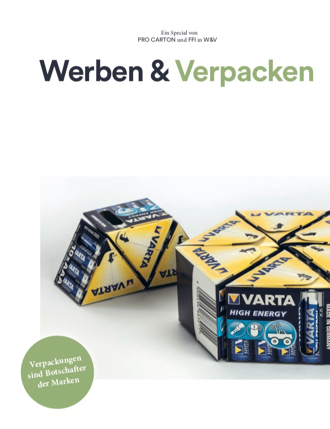 Werben & Verpacken - Verpackungen sind Botschafter der Marken